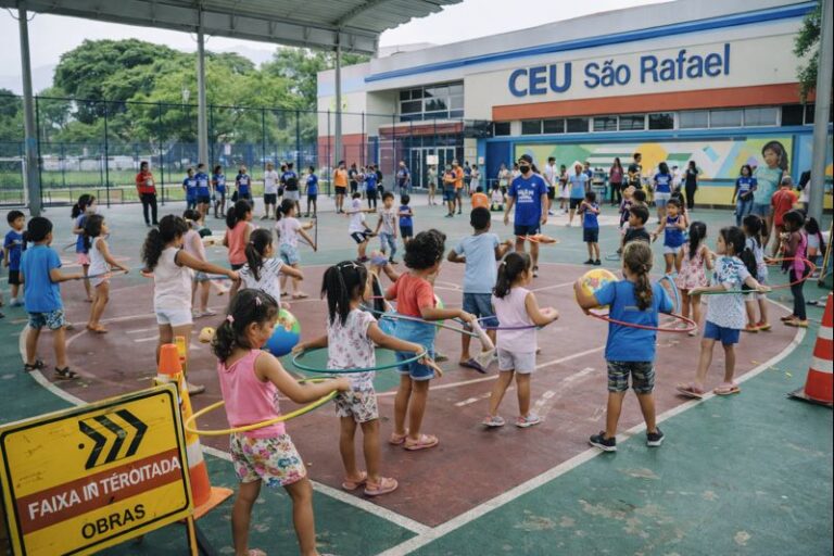 Recreio nas Férias começa com 133 polos e abertura no CEU São Rafael