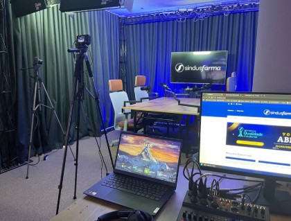 Sindusfarma passa a contar com estúdio audiovisual voltado ao setor de saúde