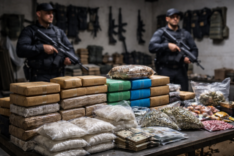 Operação Impacto prende 35 pessoas e apreende quase 100 kg de drogas em 12 horas em SP