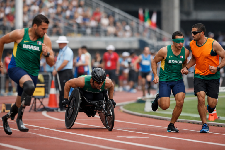 Atletas de SP formam maioria da seleção brasileira no Grand Prix Paralímpico