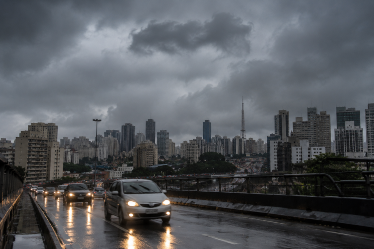Defesa Civil alerta para temporais isolados e queda de temperatura em São Paulo