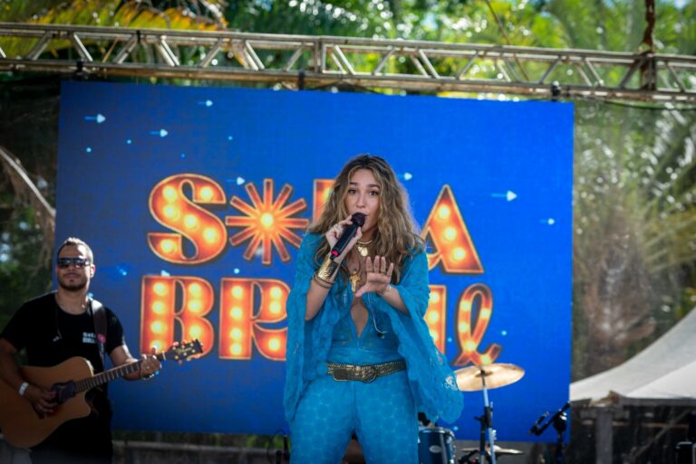 Sofia Brasil faz show em São Bernardo do Campo contra o feminicídio