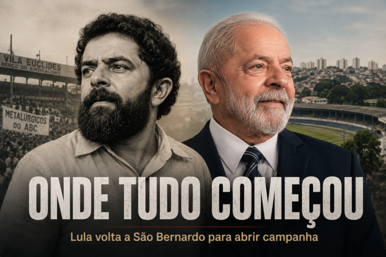 Onde tudo começou: Lula volta à Vila Euclides SBC para abrir campanha de 2026