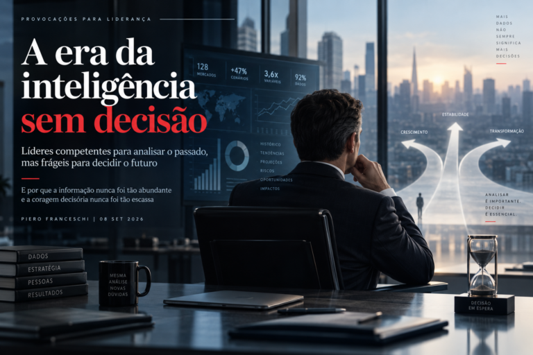 A era da inteligência sem decisão